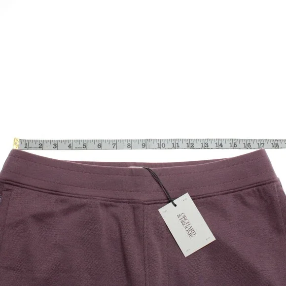 Orchard & Broome NWT Canal Joggers / Sweatpants Size XL US In Mulberry Purple